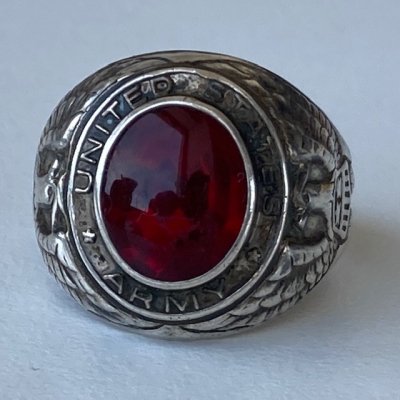 US ARMY RING RED/23-24220802