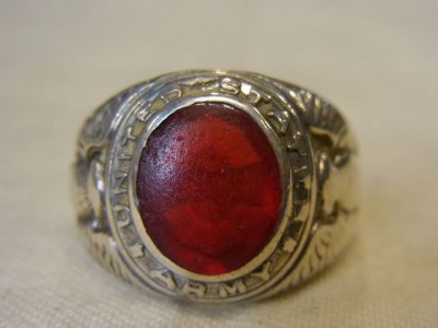 US ARMY RING/RED/21161014