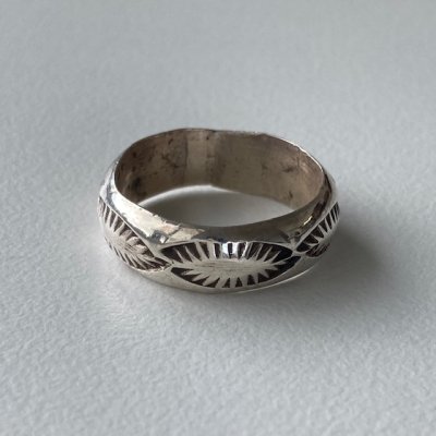 NATIVE AMERICAN STERLING SILVER RING/11,5-12220814