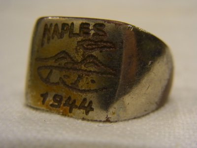 1944 NAPIES Theater made RING/22-23141107