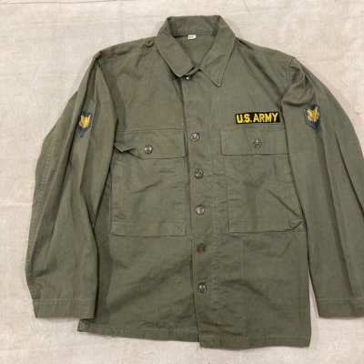 US ARMY M-43 HBT JACKET /36R/ARMY TAPE 220823