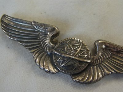 WW2 US ARMY AIR FORCE NAVIGATOR WING PINS 170602