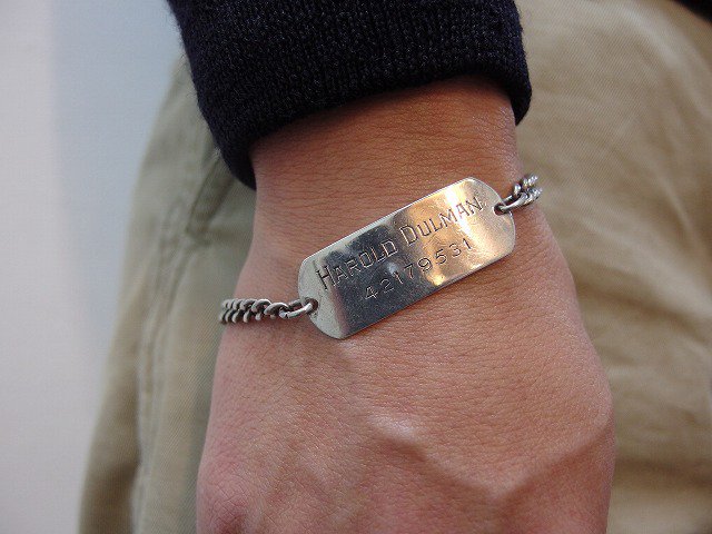 '44 US ARMY ID BRACELET ＊190120＊ - SEARCHLIGHT