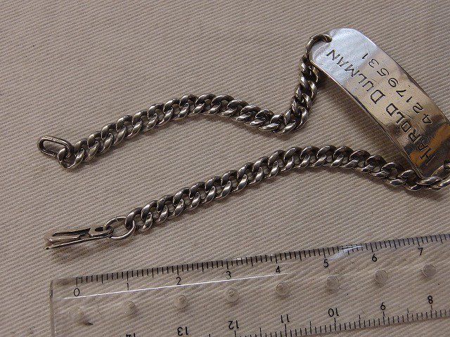 '44 US ARMY ID BRACELET ＊190120＊ - SEARCHLIGHT