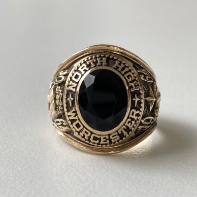1964 NORTH WORCESTER HS 10K CLASS RING/13-14221214
