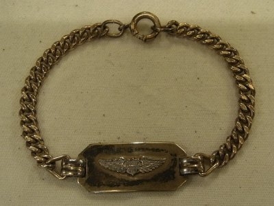 WW2 US AAF PILOT WING Bracelet 220901