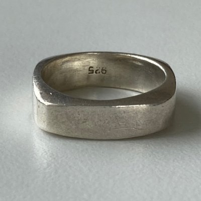 SQUARE LINE 925 SILVER RING/17230424