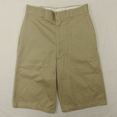 '72 US ARMY COTTON CHINO CUSTOM SHORTS /27x31 D.Stock 230629