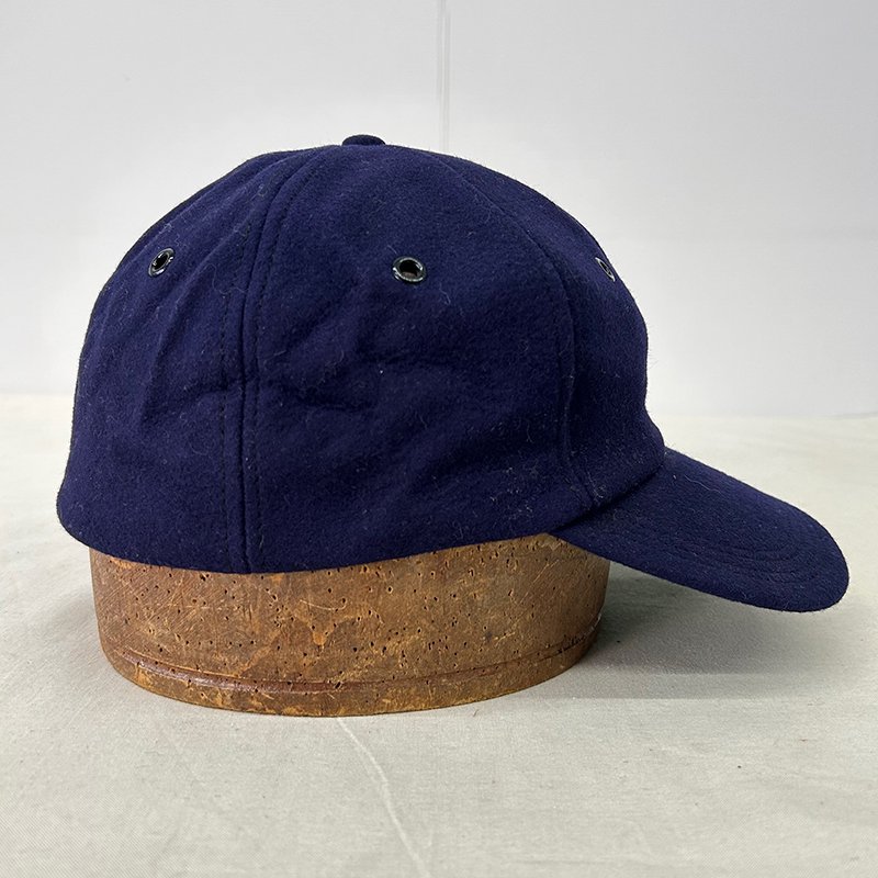 50's NAVY WOOL BASEBALL CAP 7 1/4 ＊231031B＊ - SEARCHLIGHT