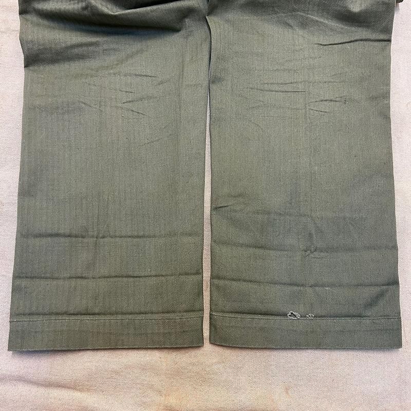 40s USMC P41.P47 HBT パンツ USMC P-1947 HBT UTILITY PANTS / W34位 ＊231211＊ - SEARCHLIGHT