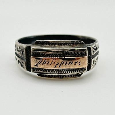 WW2 Philippines THEATER MADE RING/22 240209B