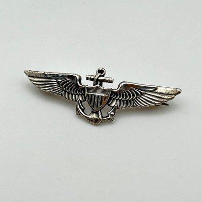 US NAVAL AVIATOR STERLING SILVER PINS 240312