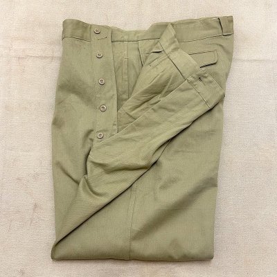 FRENCH ARMY CHINO PANTS / Size37 240322