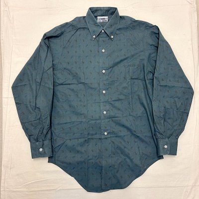 60s Archdale B.D. Paisley Cotton Shirt / S 240328