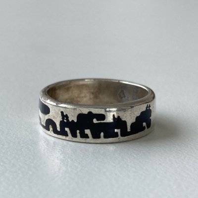 NATIVE AMERICAN STERLING RING/13,5-14240328