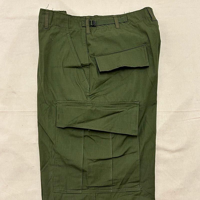 60-70's NAM WAR JUNGLE FATIGUE PANTS R/S Dead Stock / M-R
