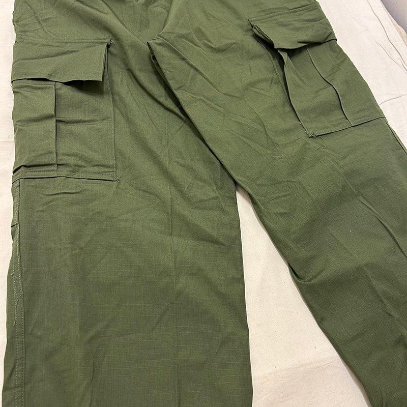 60-70's NAM WAR JUNGLE FATIGUE PANTS R/S Dead Stock / M-R