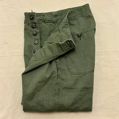 USMC P-1953 HBT UTILITY PANTS / 28x31 240731