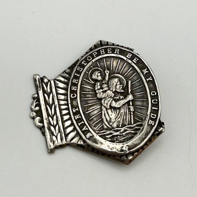 St.CHRISTOPHER MEDAI MONEY CLIP 240813B