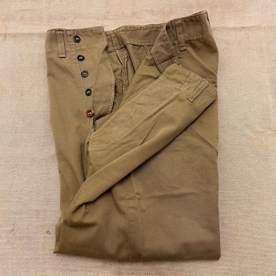 WW2 USMC Chino Pants / W84cm 240927