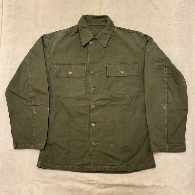 US ARMY M-47 HBT JACKET, 13 Star Metal Button / S 241018C