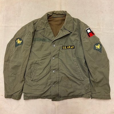 US NAVY N-4 JACKET / 60's US ARMY PATCH / 40 241018