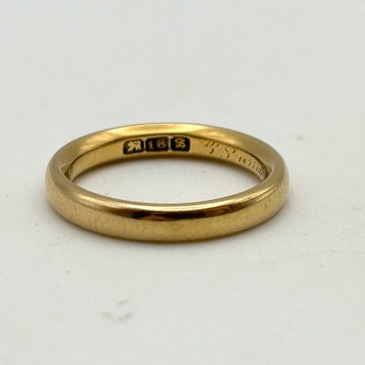 1892 ENGLISH 18K GOLD RING/13 231029A