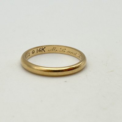 '52 14K GOLD RING/11.5 231029C