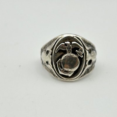 USMC INSIGNIA STERLING RING/19 241105B