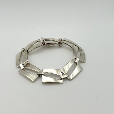 MEXICO 925 SILVER DESIGN CHAIN BRACELET 241107A