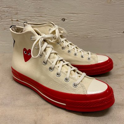 COMME des GARCONS x CONVERSE CT70 HI / 9 /White 241127B