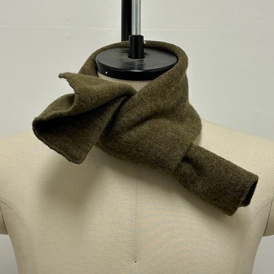 DUTCH OD WOOL SCARF 241128