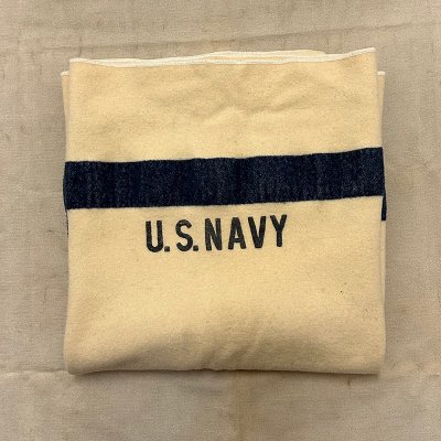 40's USN WOOL BLANKET 241129