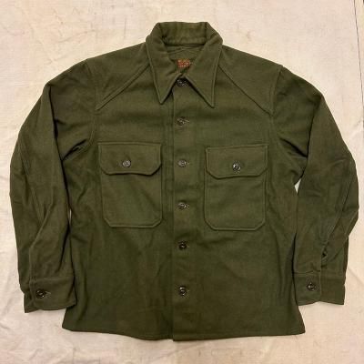 '53 US ARMY OG-108 WOOL SHIRT / M 250130