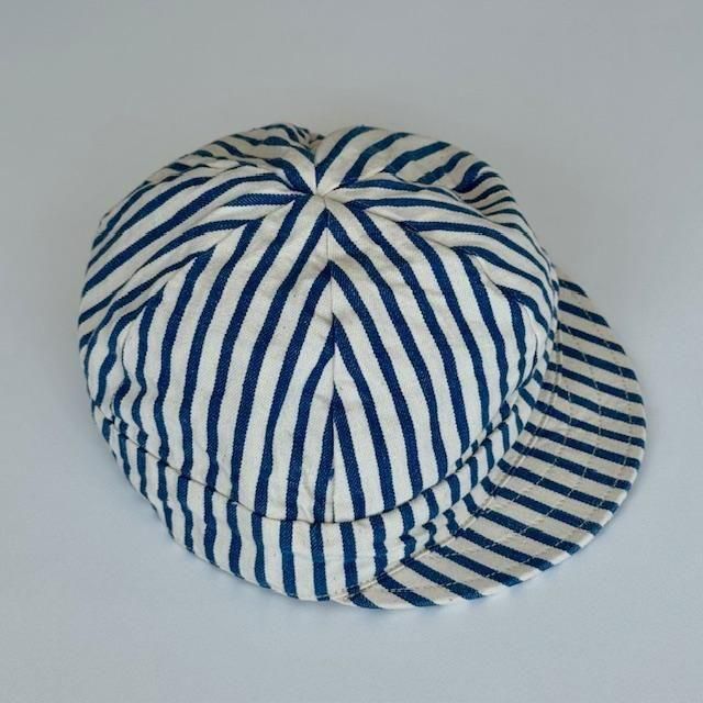 grape Printed Striped Cap ストライプキャップ oukanuts-stripecap00.jpg