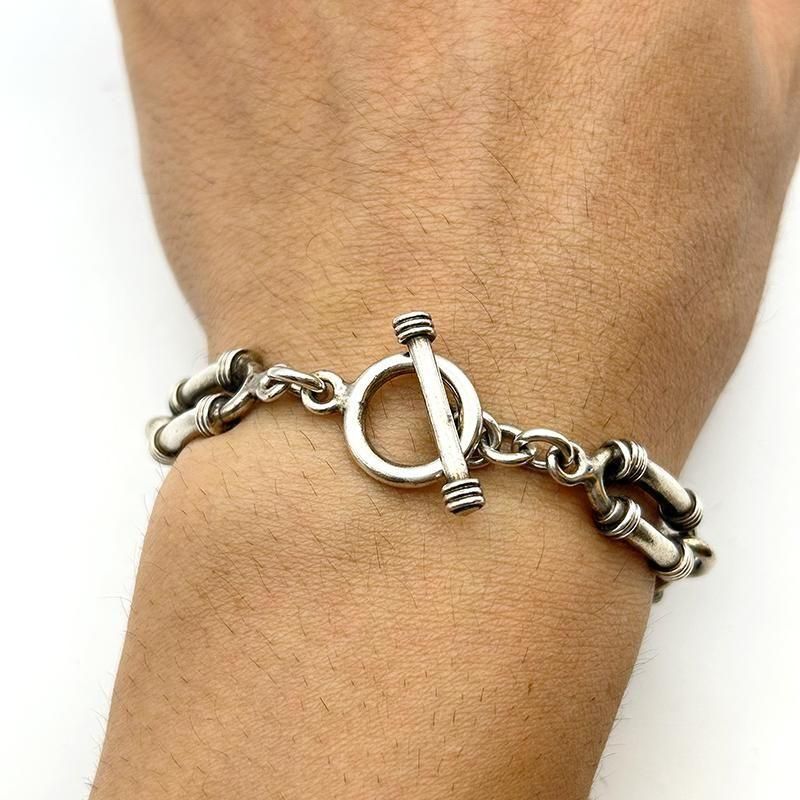 SILVER925 OVAL CHAIN BRACELET/シルバー/ブレス 間もなく販売終了）Oval chain bracelet L | nanagu
