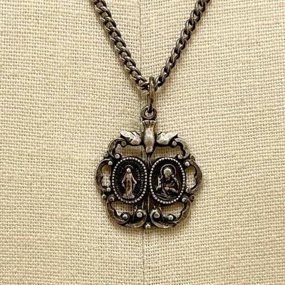 MEDAI STERLING SILVER CHARM TOP w/Chain 250824C