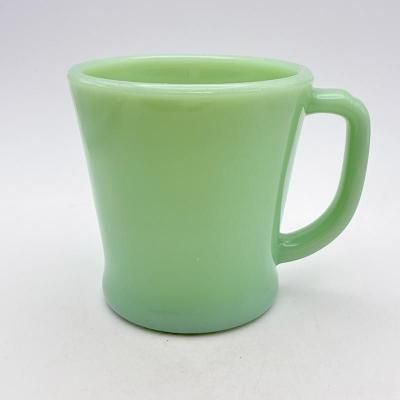 MID 50's FireKing Jade-ite D HANDLE MUG 250924