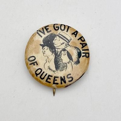 10's CIGARETTES TIN BUTTON / S 250929Q