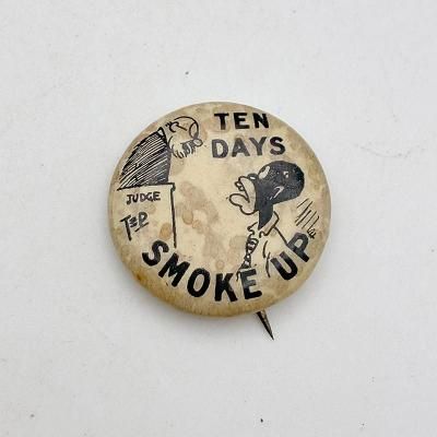 10's CIGARETTES TIN BUTTON / S 250929T