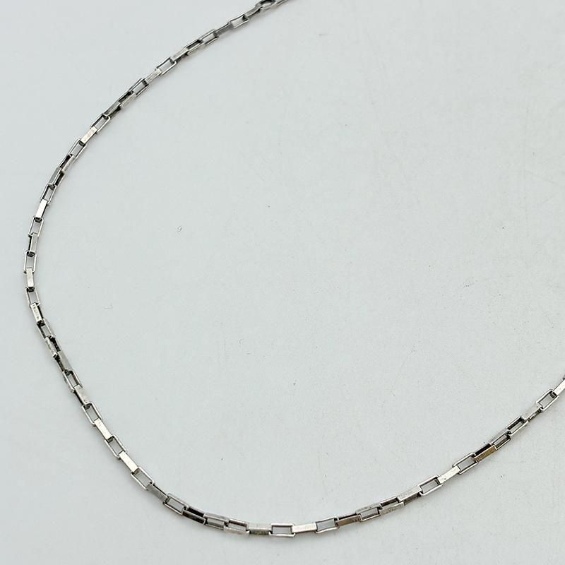 ITALY 925 VINTAGE 太角チェーン　メキシカン　銀無垢　ナバホ SENTI ネックレス センティ / NAVAJO SILVER シルバー925ナバホ