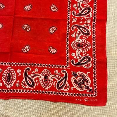 BANDANA/RED/COTTON100%/Elephant Brandɡ 251009E
