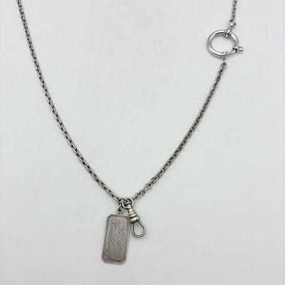 VINTAGE WATCHCHAIN NECKLESS / 46cm 251010C