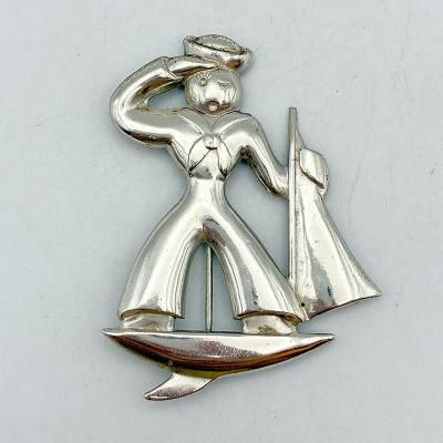 SAILOR STERLING SILVER PINS 251014