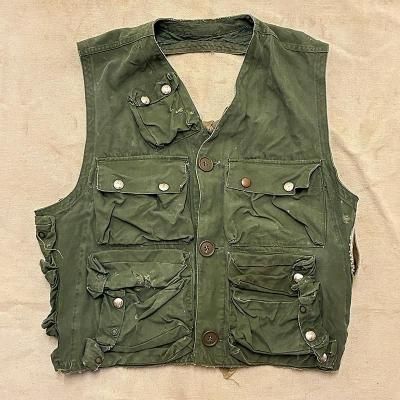 WW2 USAAF C-1 VEST / SNAP BUTTON CUSTOM 251016