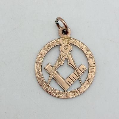MASONIC 9K GOLD CHARM ��251017D��