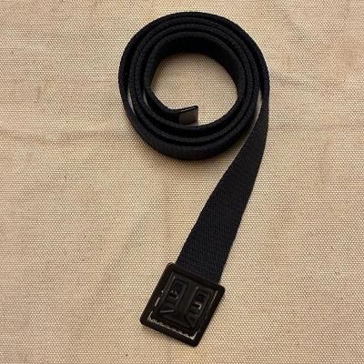 US ARMY GI BLACK Cotton-Web BELT / 101.5cm 251109B