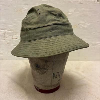 WW2 US ARMY M-41 HBT HAT, Good Condition / 56cm 251204