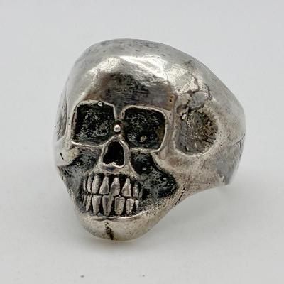 SKULL STERLING SILVER RING / 12�� ��251218B��