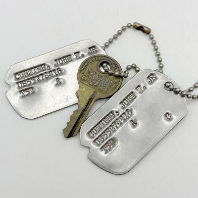 '52 US ARMY DOG TAG SET 